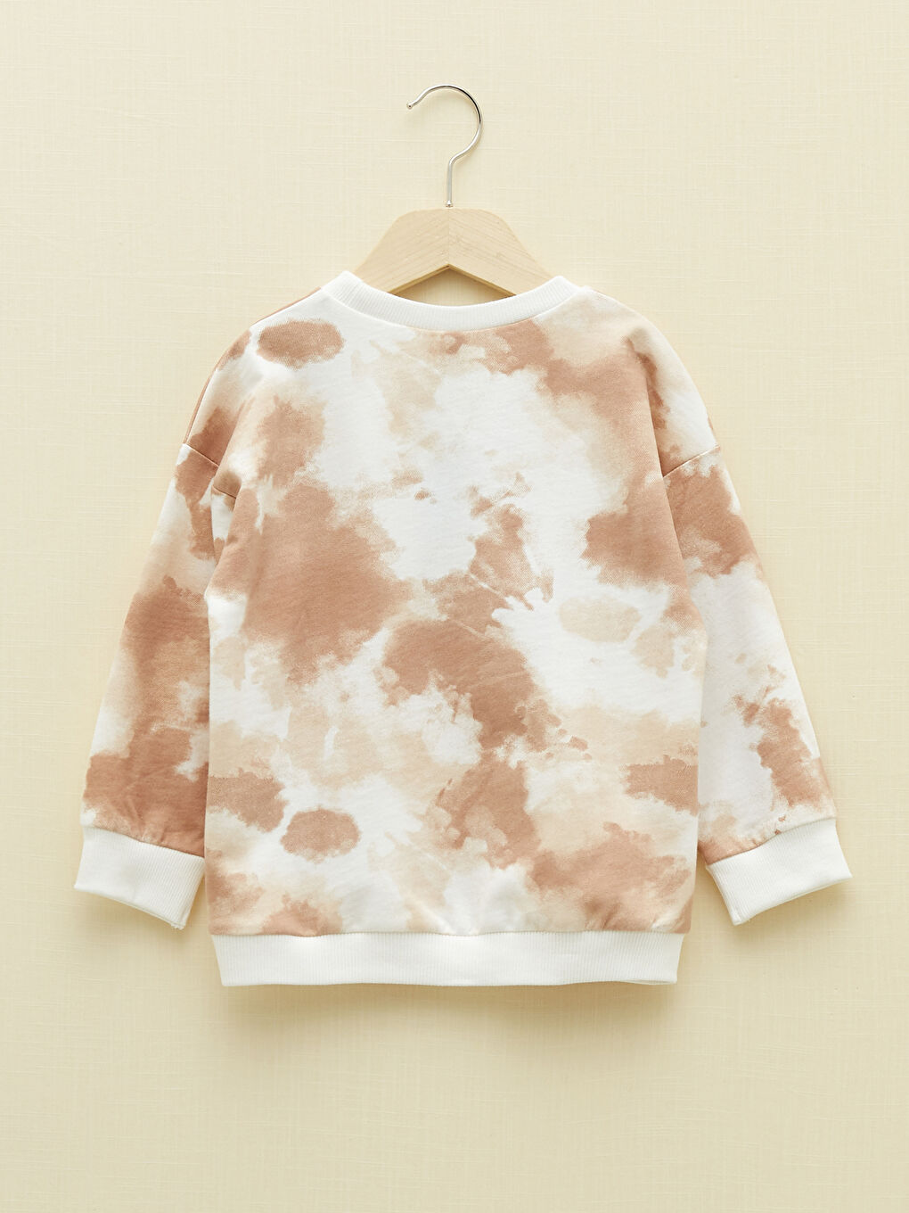 Суитшърт с кръгло деколте, дълъг ръкав, отпечатан, за бебета момчета-1