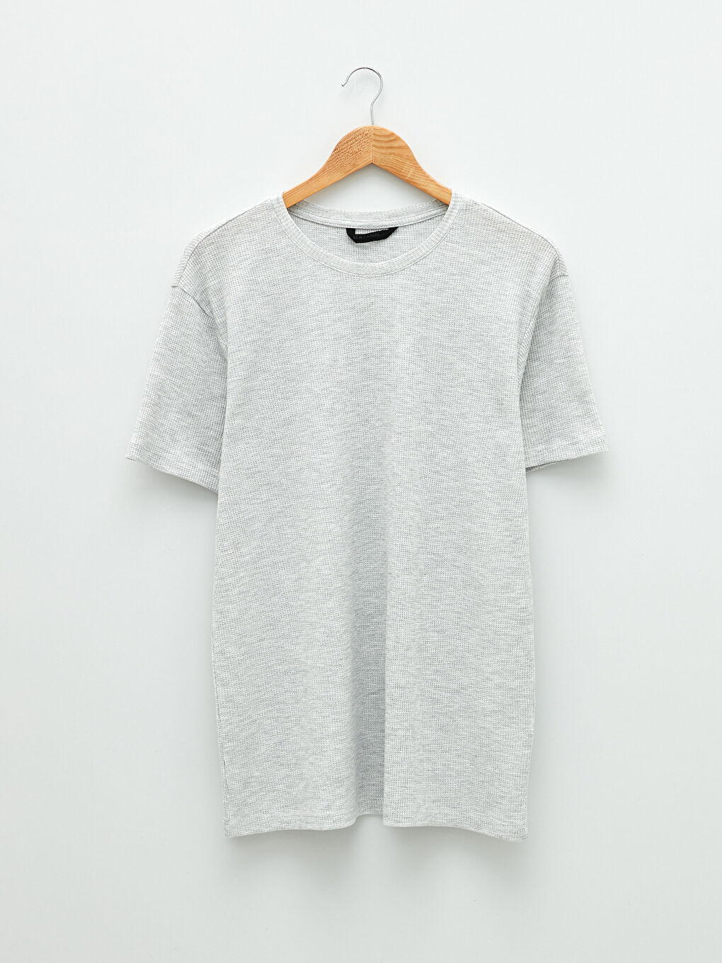 Tricou Basic cu Mânecă Scurtă și Guler Rotund pentru Bărbați-5