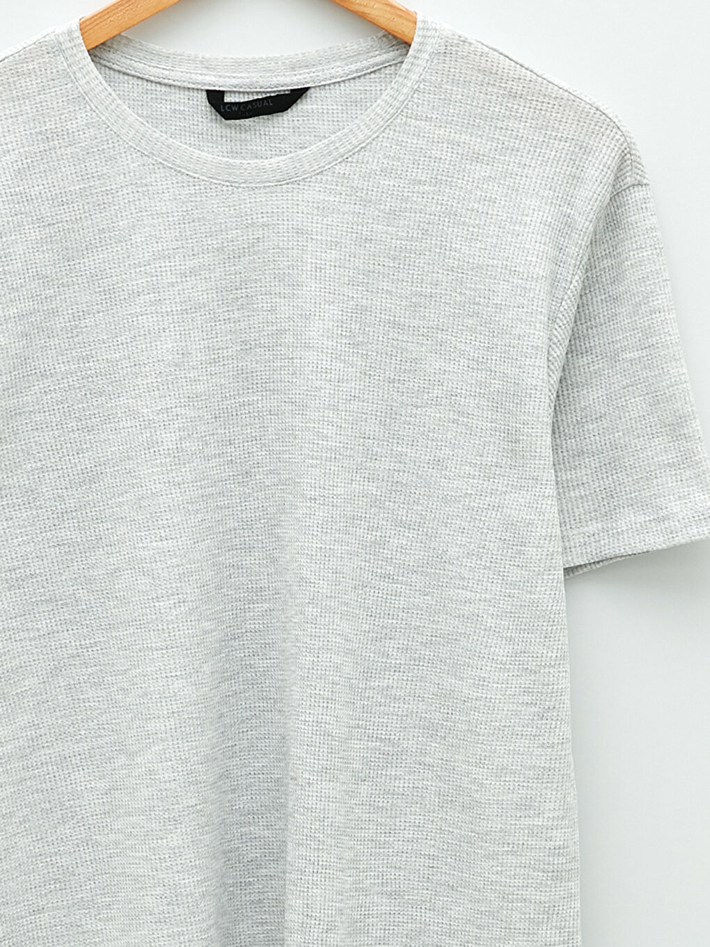 Tricou Basic cu Mânecă Scurtă și Guler Rotund pentru Bărbați-7