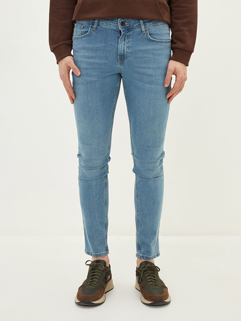 LCW Jeans Orta İndigo Rodeo 760 Skinny Fit Erkek Jean Pantolon - 3