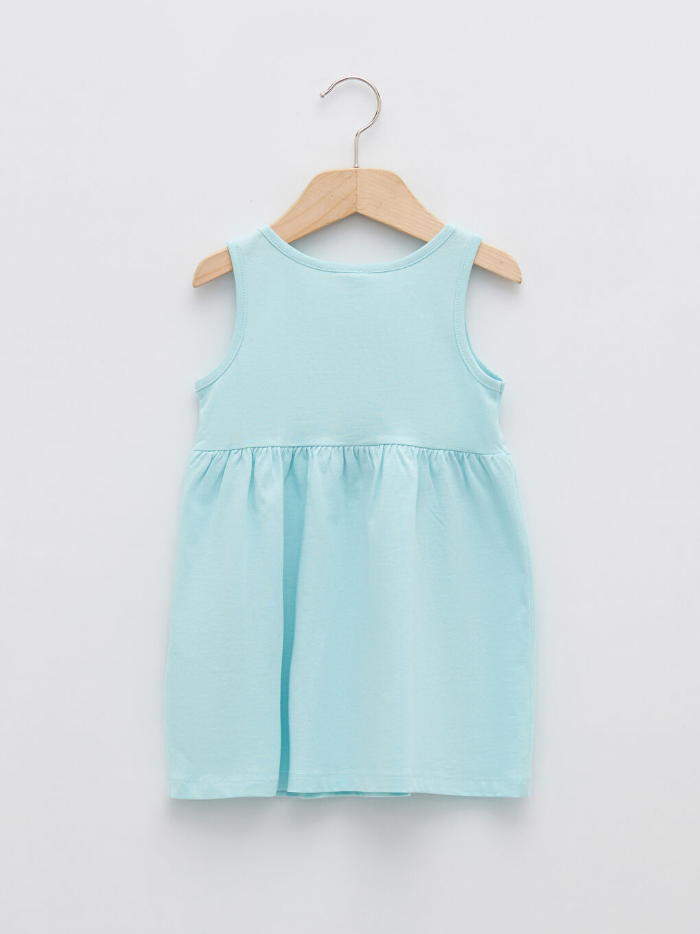 Crew Neck Printed Baby Girls' Dress -S25505Z1-FVQ