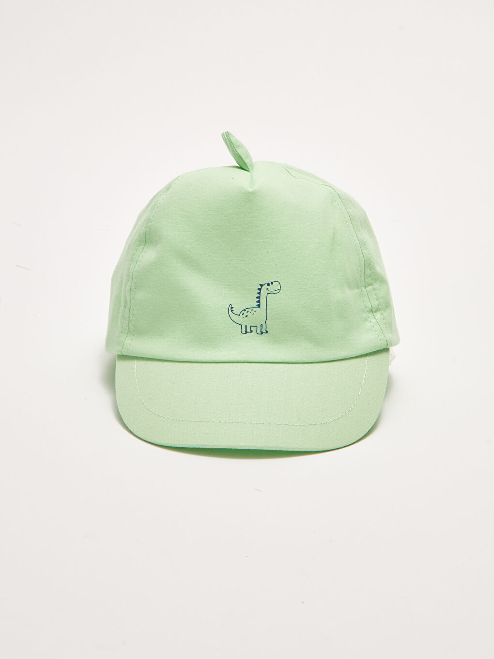 Yeşil Baskılı Erkek Bebek Şapka