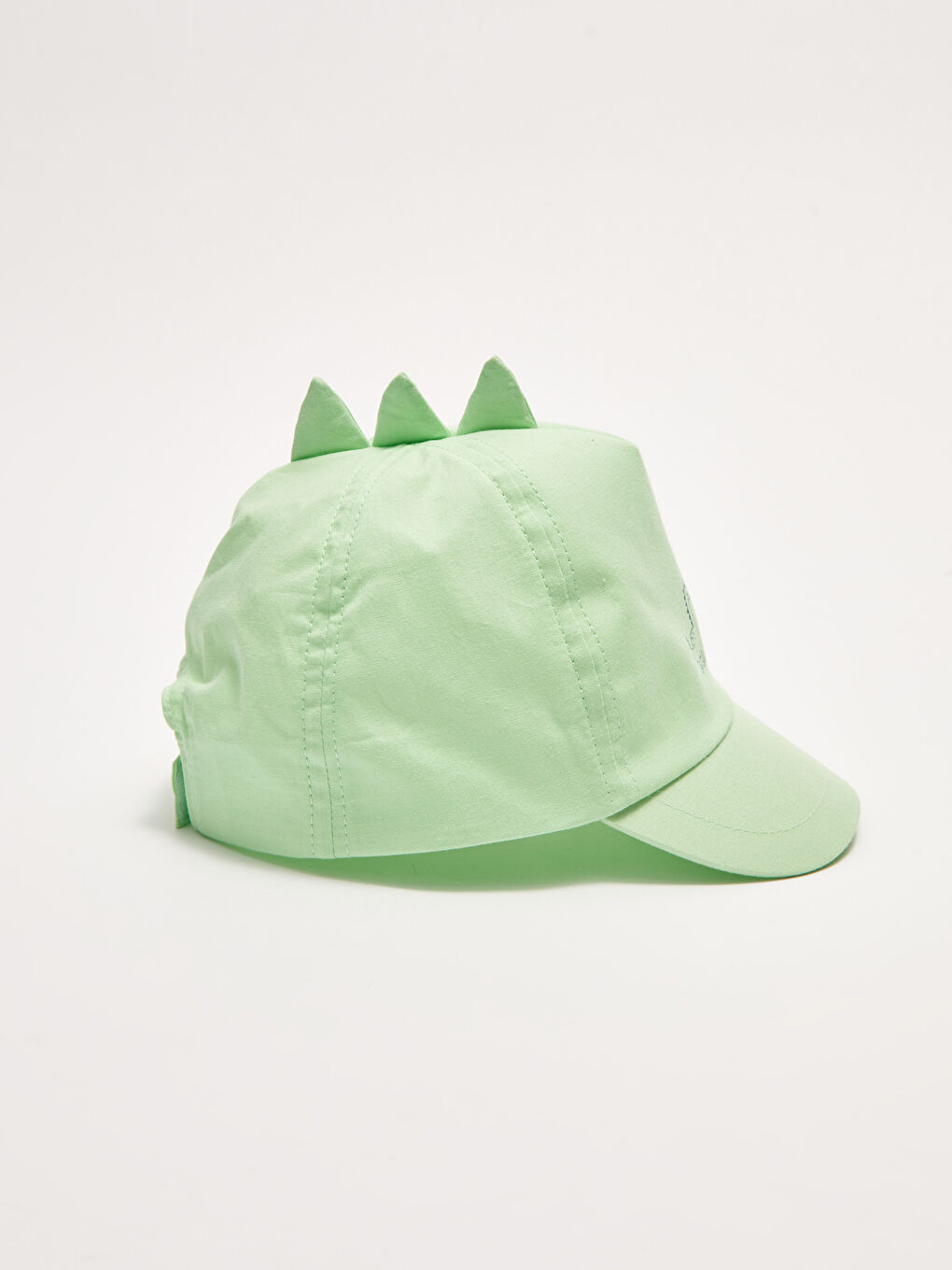 Yeşil Baskılı Erkek Bebek Şapka-2