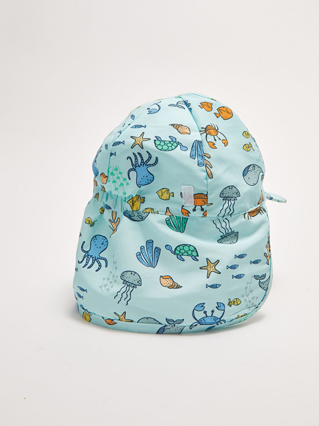 قبعة بحر مطبوعة بحماية من الأشعة فوق البنفسجية للأولاد الرضع-2