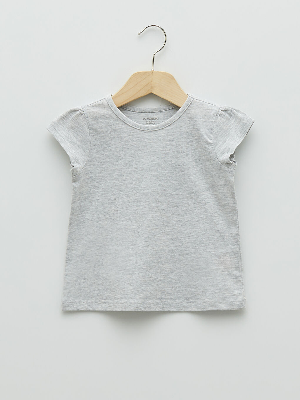 LCW baby T-Shirt Für Baby Mädchen Mit Rundhalsausschnitt Und Kurzen Ärmeln, Basic, 2 Stück -S25547Z1-QY7