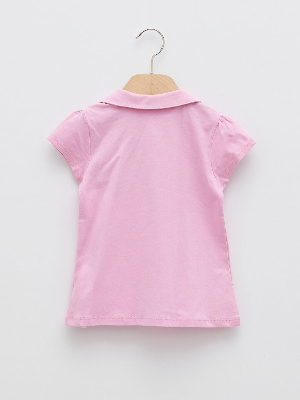 Tricou Bebe Guler Mânecă Scurtă Simplu Bebeluși Fete-1