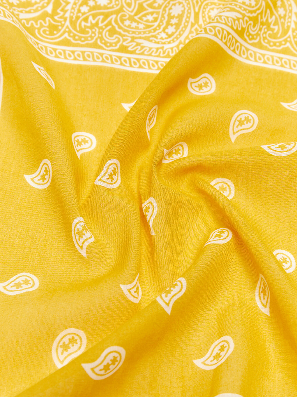 Sarı Desenli Erkek Bandana-4