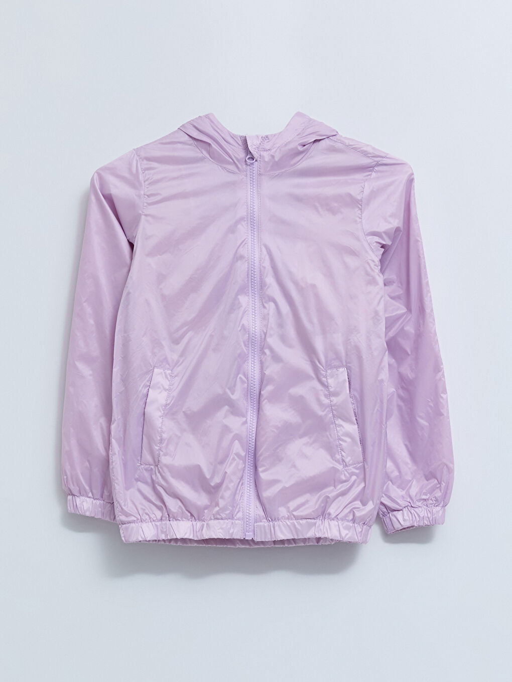 Hooded Printed Girl's Coat and Jacket Bag