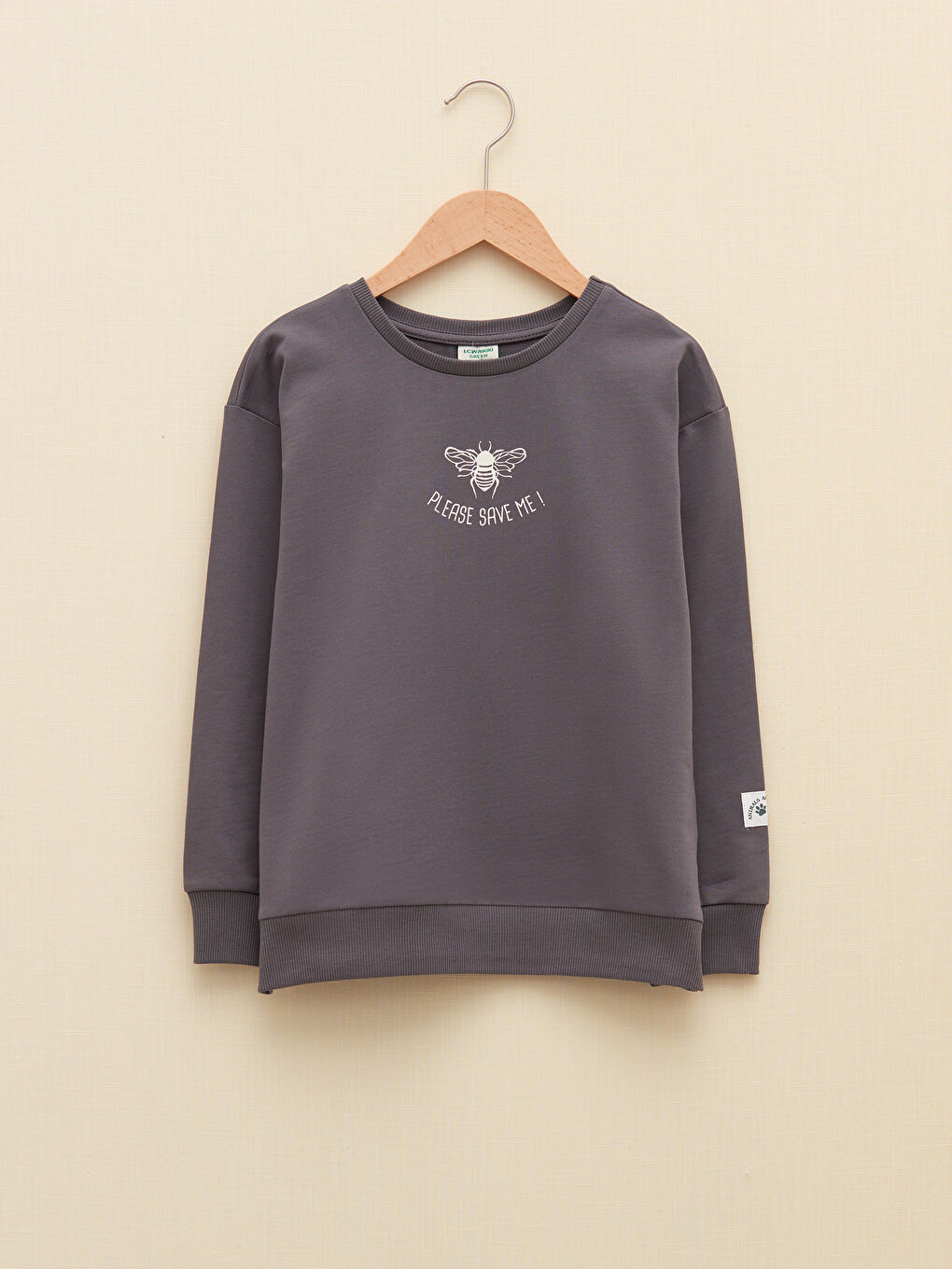 Djevojka SIVA Majica s kapuljačom/Dukserica