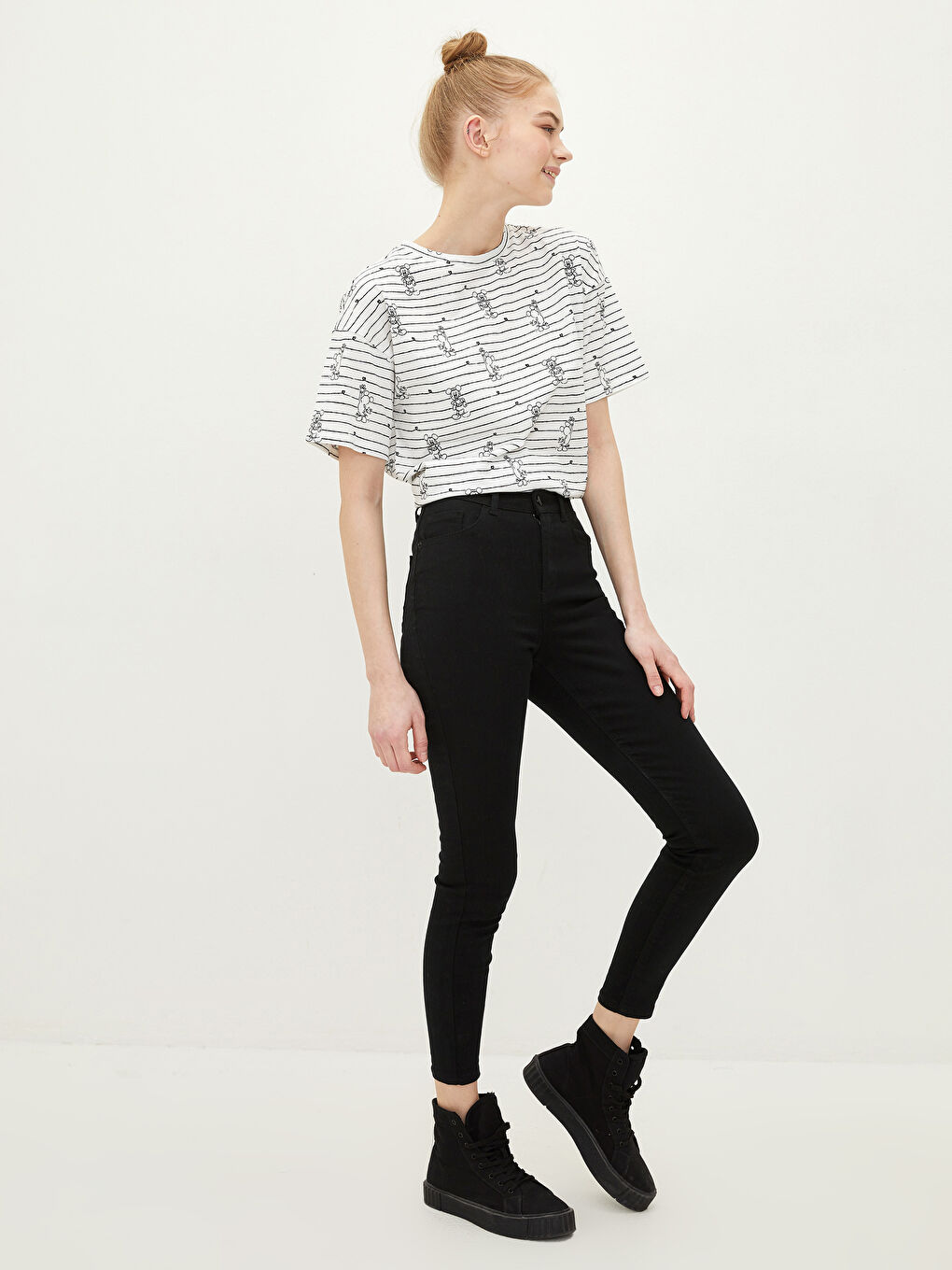 High Waisted Jupiter Super Skinny Fit Women's Jeans -S25661Z8-327