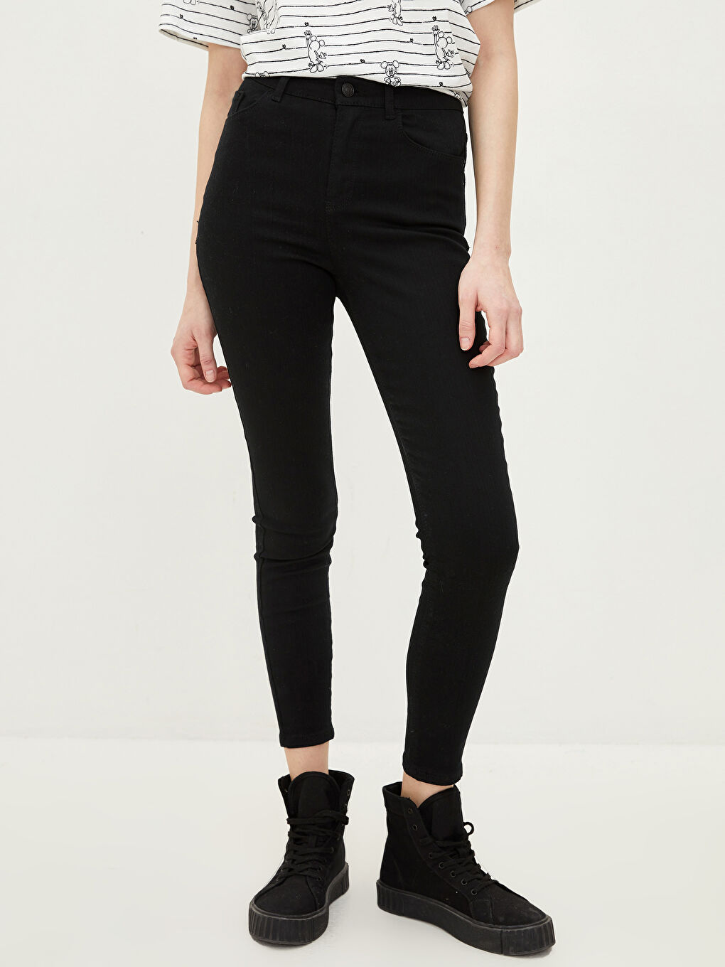 High Waisted Jupiter Super Skinny Fit Women's Jeans -S25661Z8-327