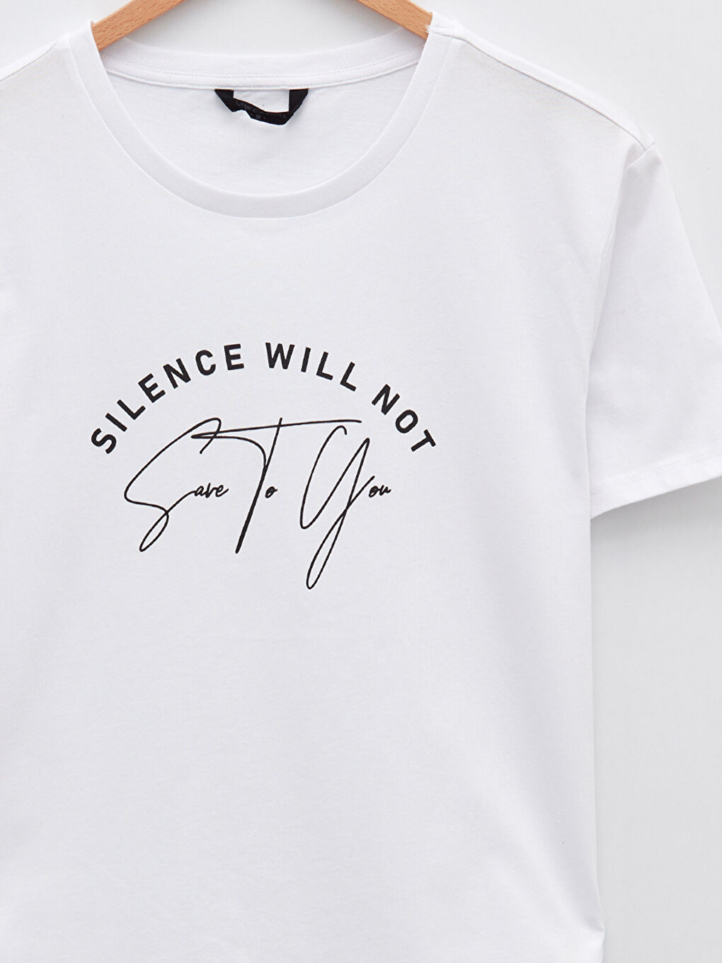 Crew Neck Short Sleeve Printed Combed Cotton Men's T-shirt-7