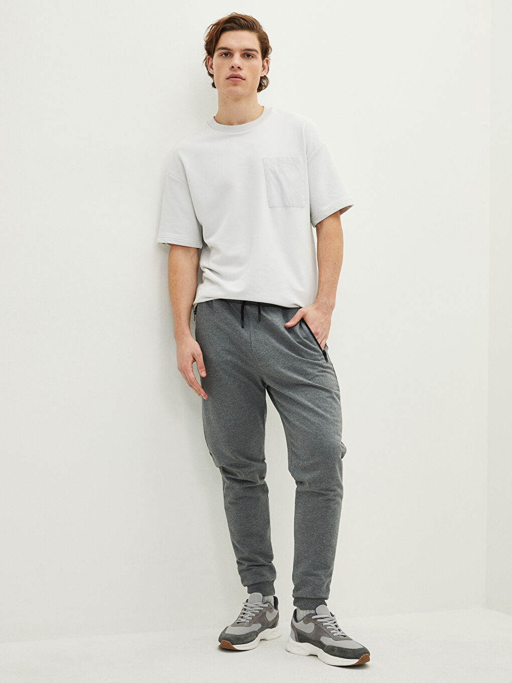 XSIDE Schlank Geschnittene Herren-Jogginghose -S25685Z8-L8N