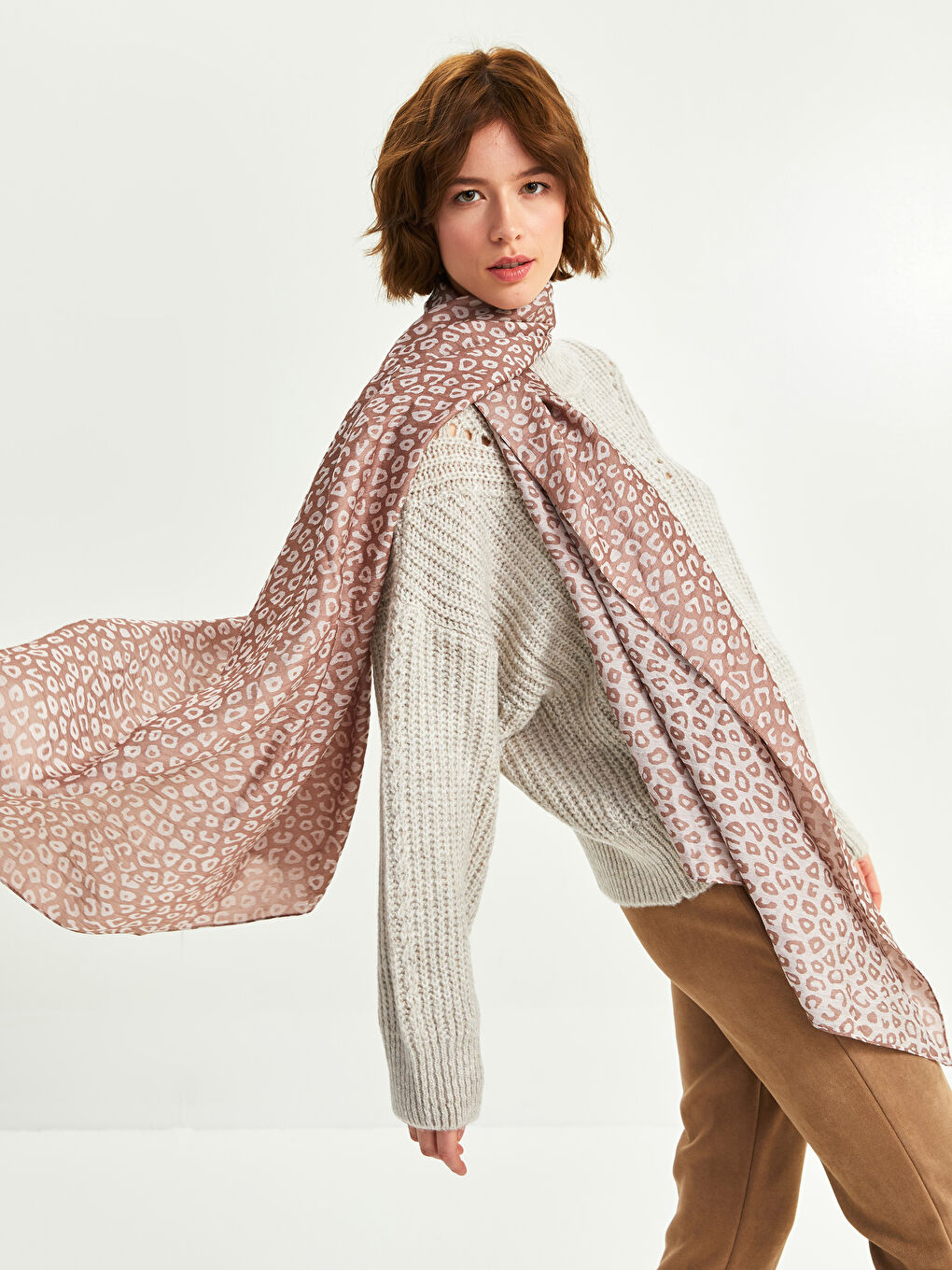 Écharpe À Motifs pour Femmes