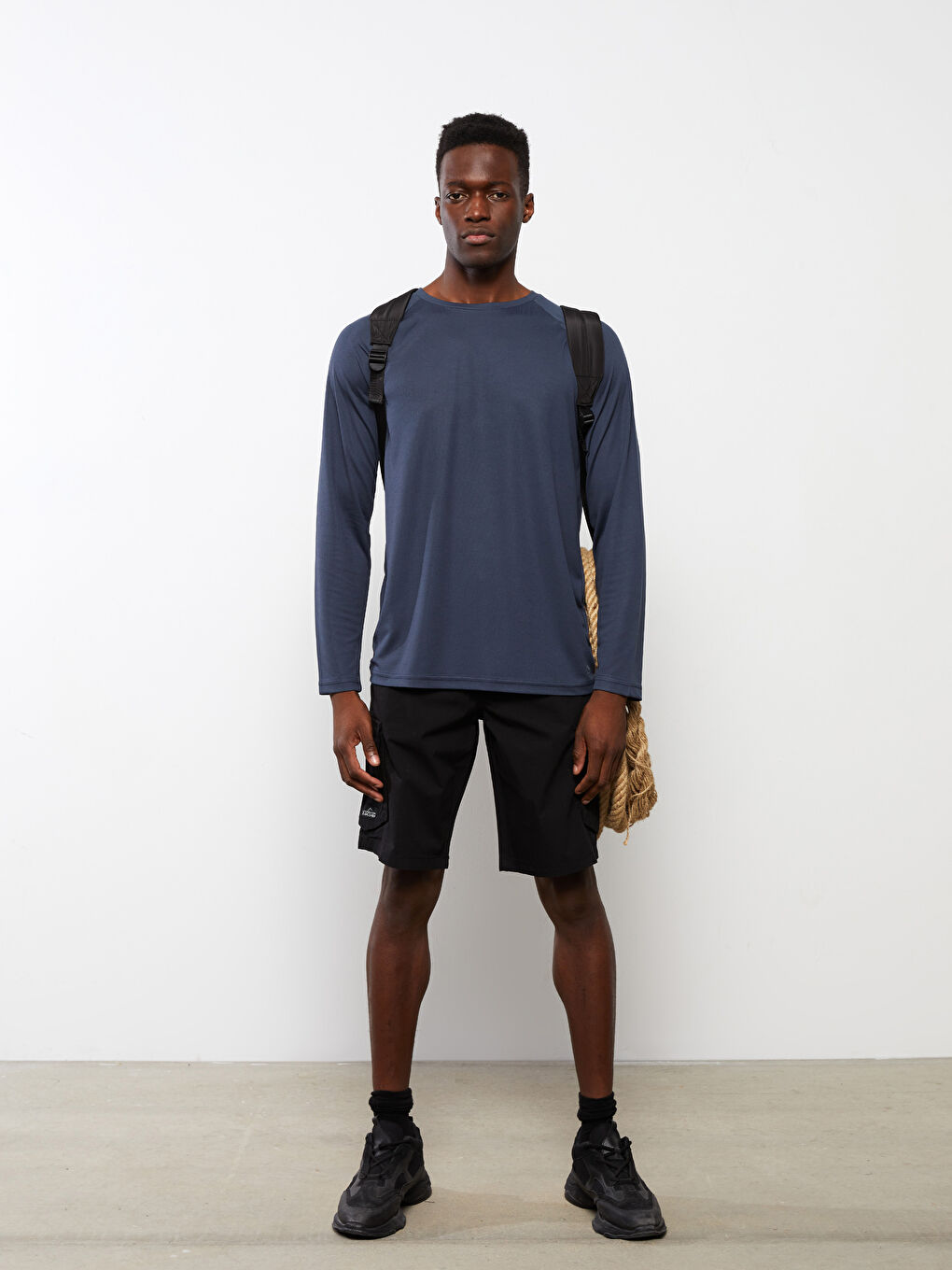 Muškarac TAMNO PLAVA Majica kratkih rukava-2