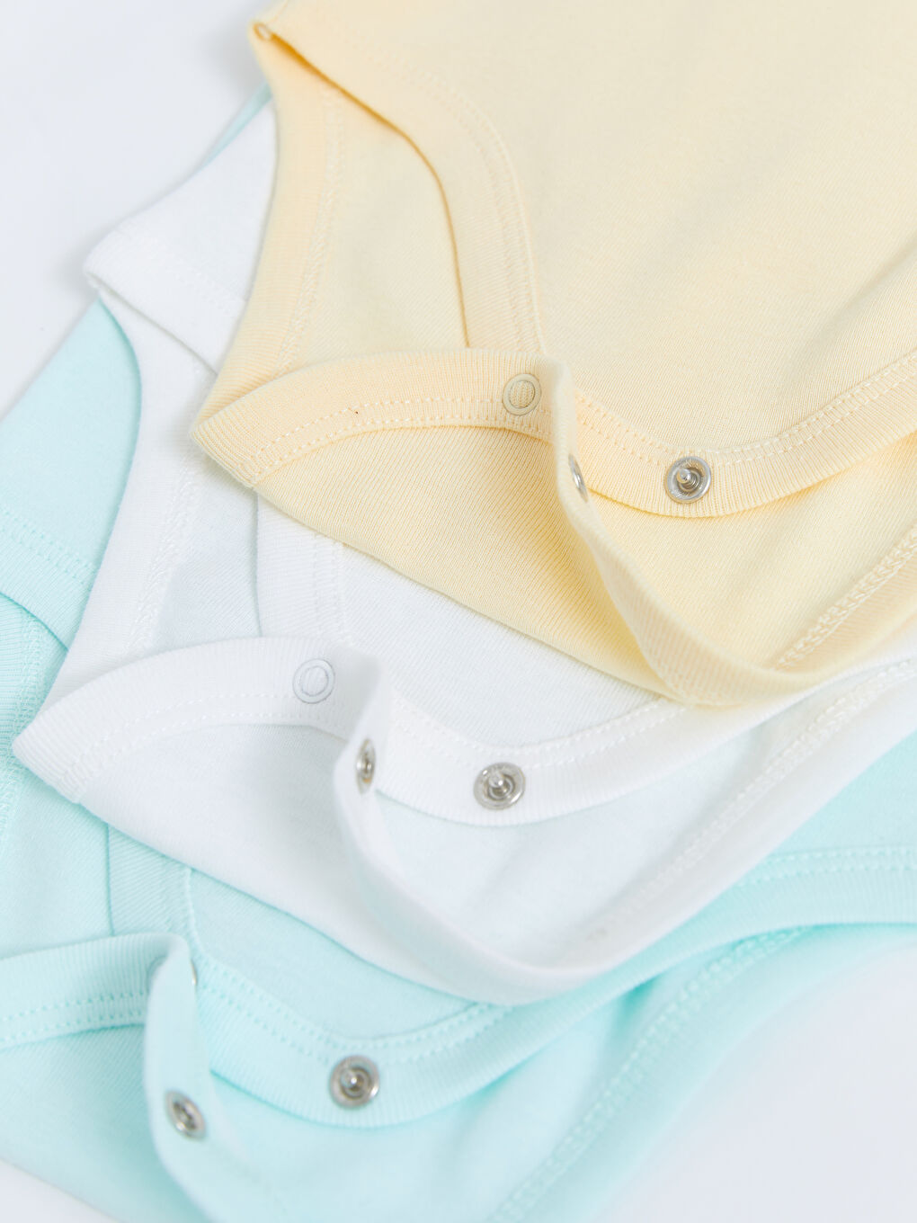 Bisiklet Yaka Pamuklu Erkek Bebek Çıtçıtlı Body 3'lü-2