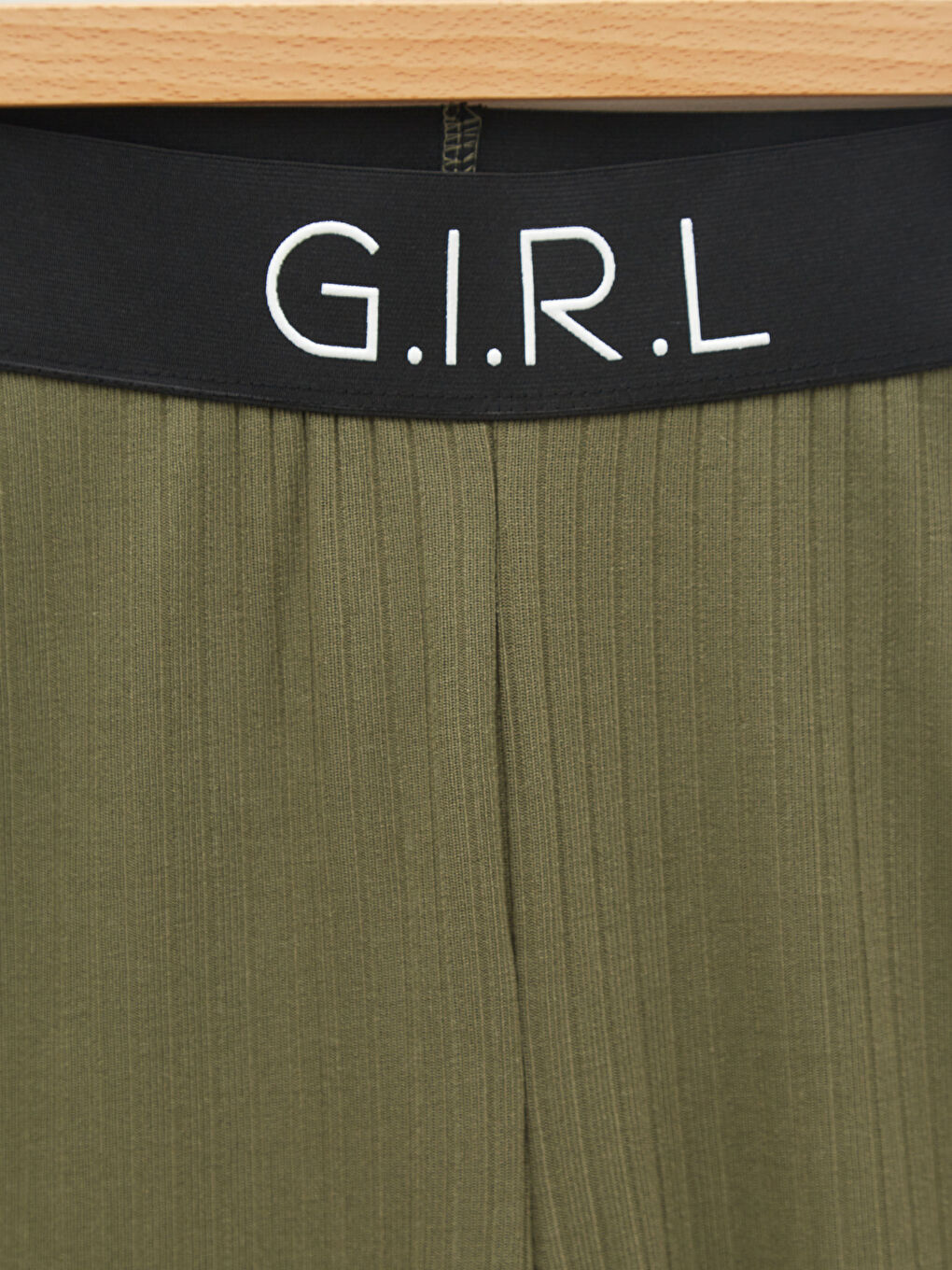 Elastic Waist Printed Wide Leg Girls' Sweatpants-2