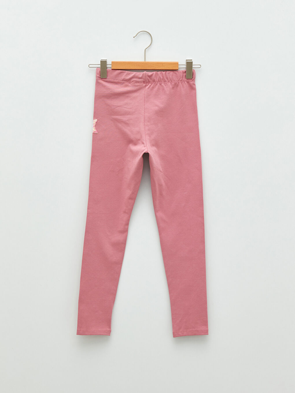 Elastic Waist Printed Cotton Girls Tights-1