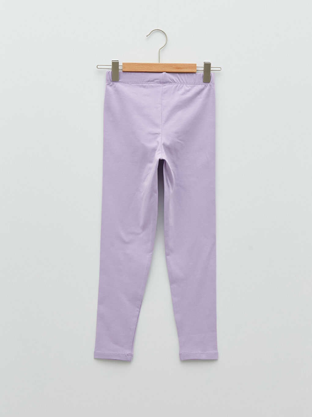 Girls' Printed Long Leggings with Elastic Waist-1