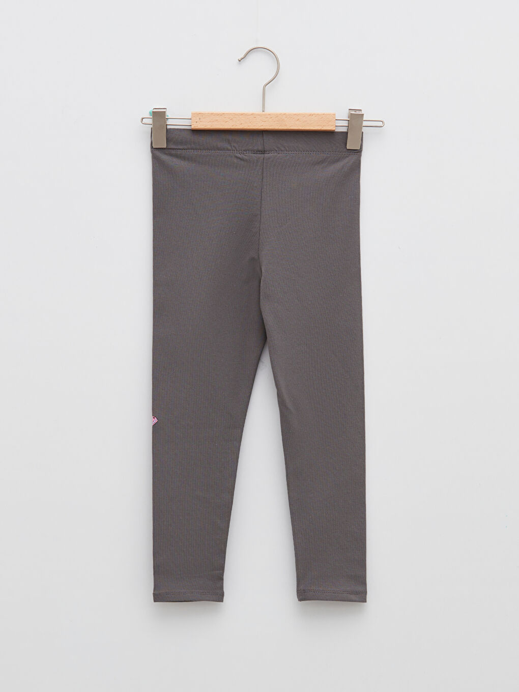 Elastic Waist Printed Cotton Girls Tights-1