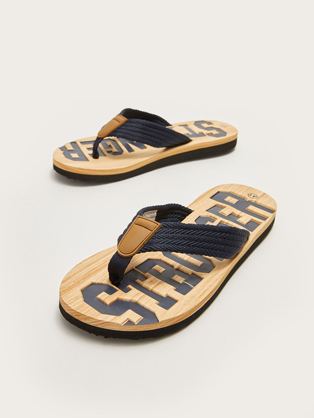 Printed Flip Flops Men's Beach Slippers-2