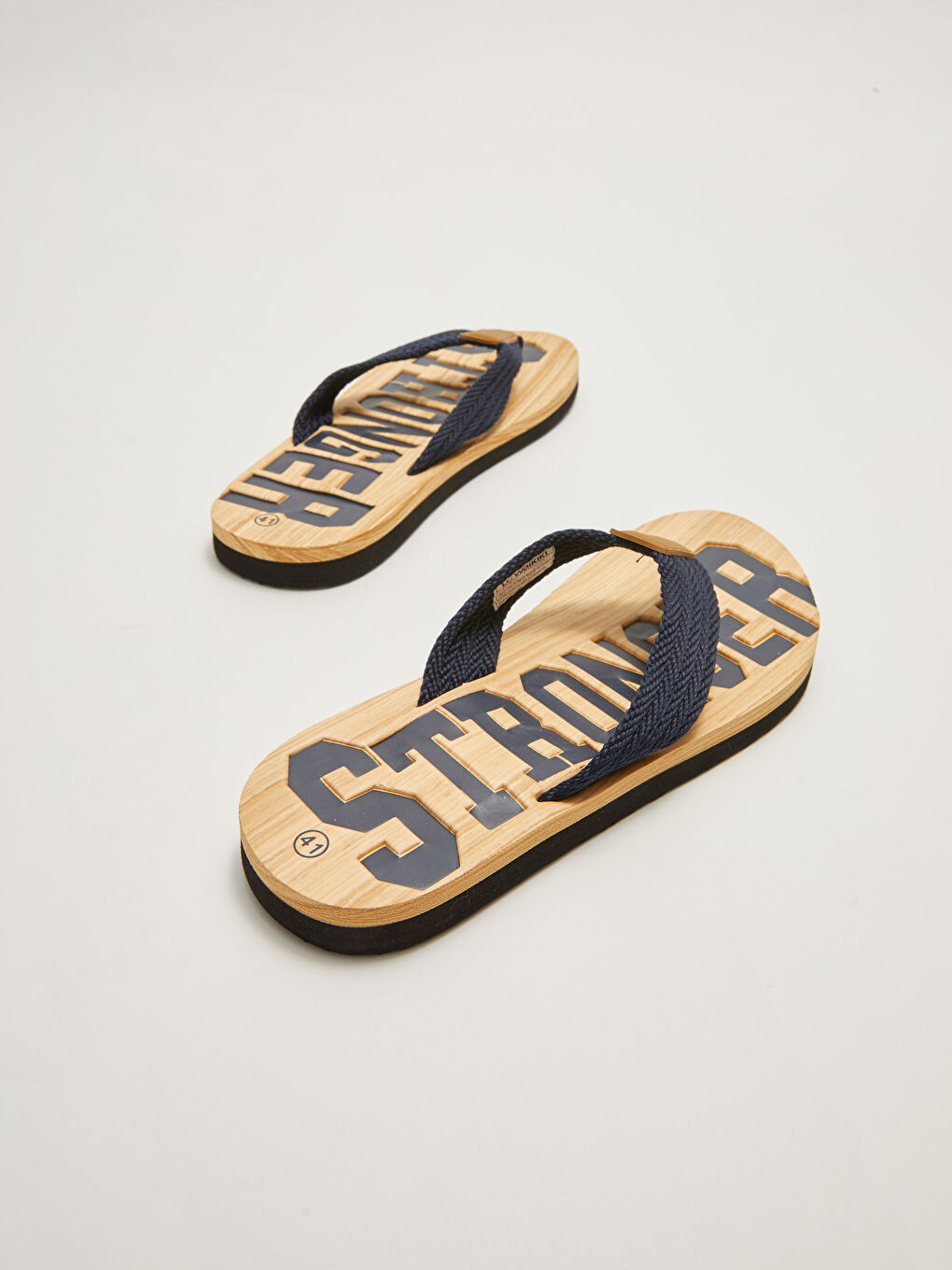 Printed Flip Flops Men's Beach Slippers-5