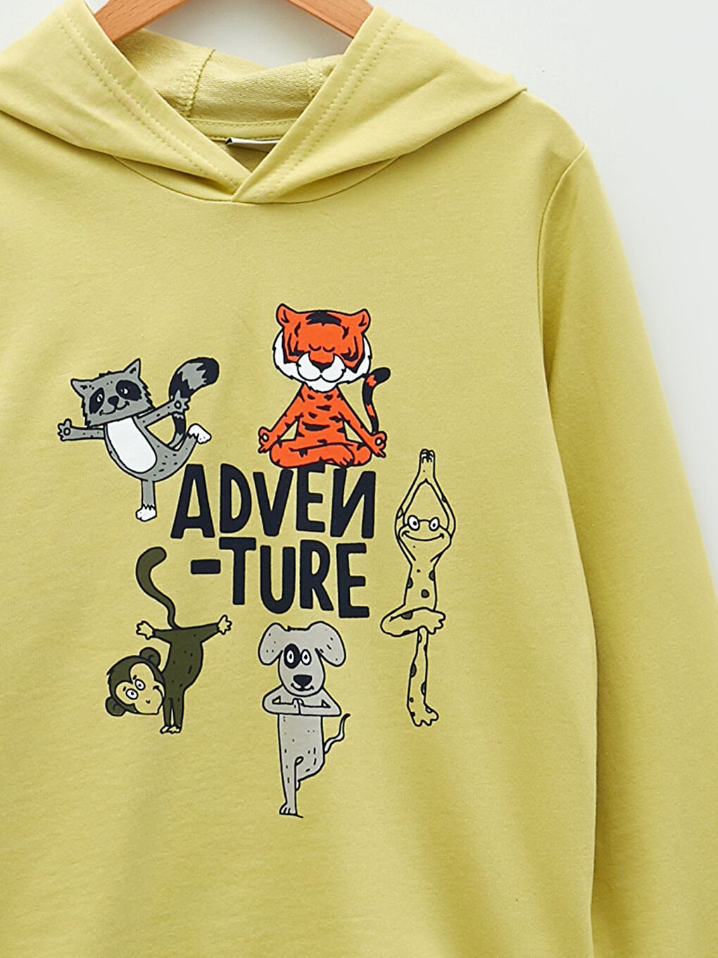 Dječak ZELENA Majica s kapuljačom/Dukserica-2