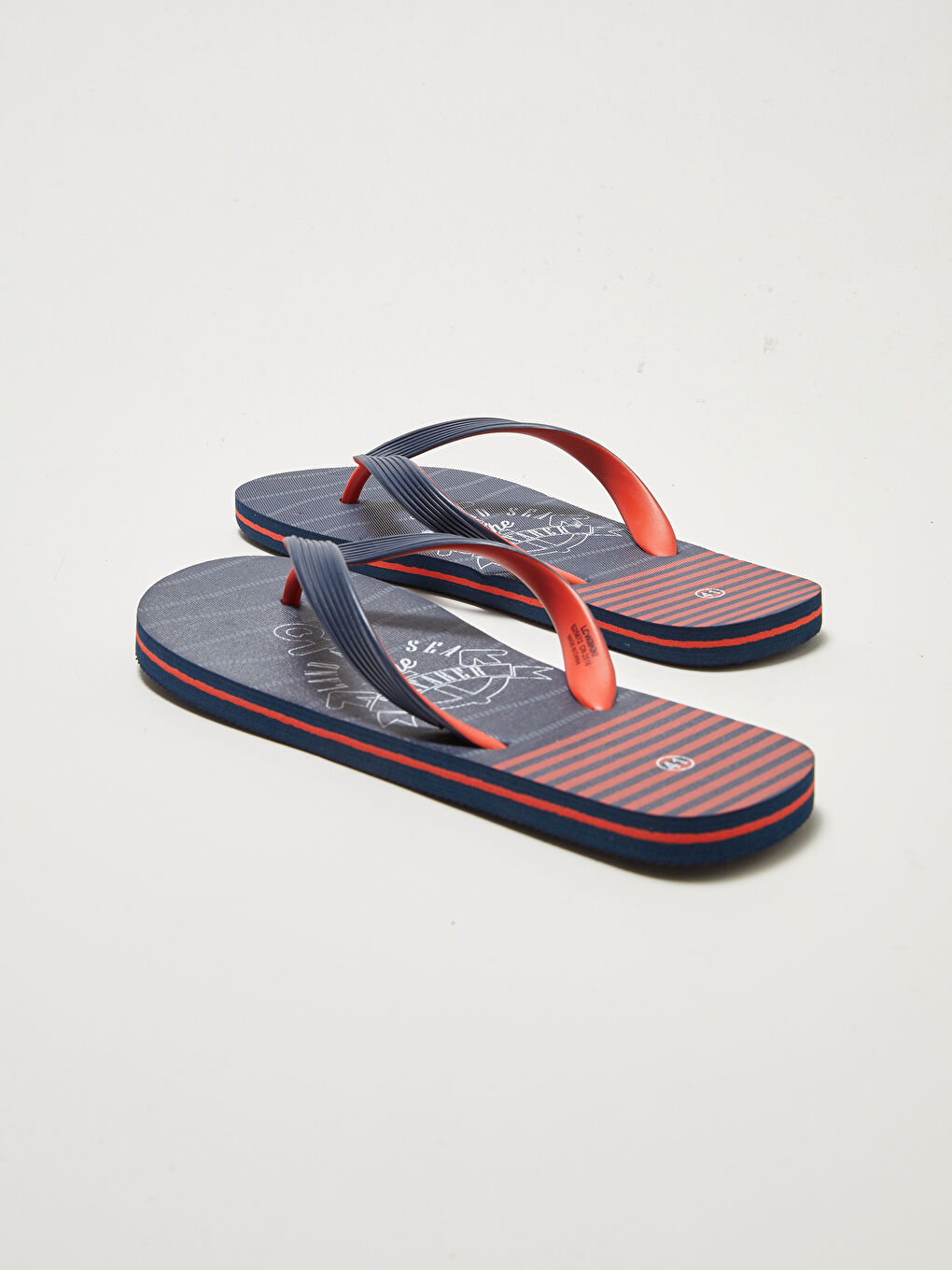 LCW STEPS Color Block Εκτυπωμένες Σαγιονάρες Ανδρικές Παραλιακές Τσουλήθρες -S25872Z8-DR6