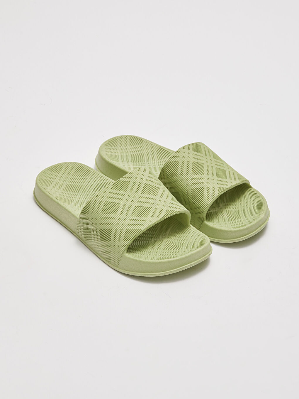 Patterned Single Band Women's Slippers