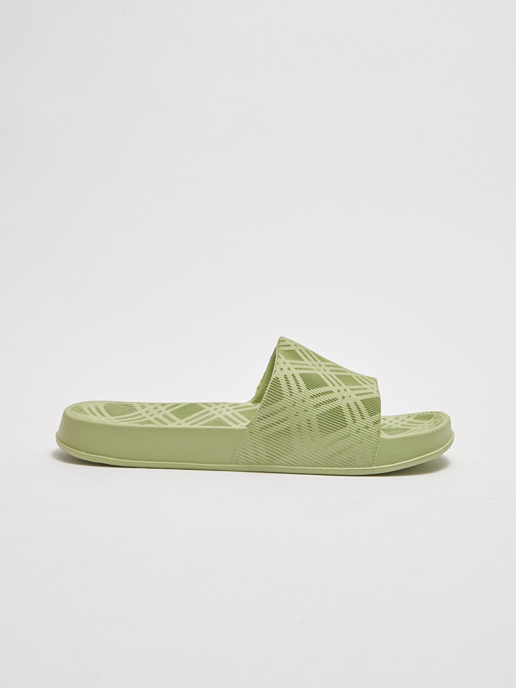 Patterned Single Band Women's Slippers-1