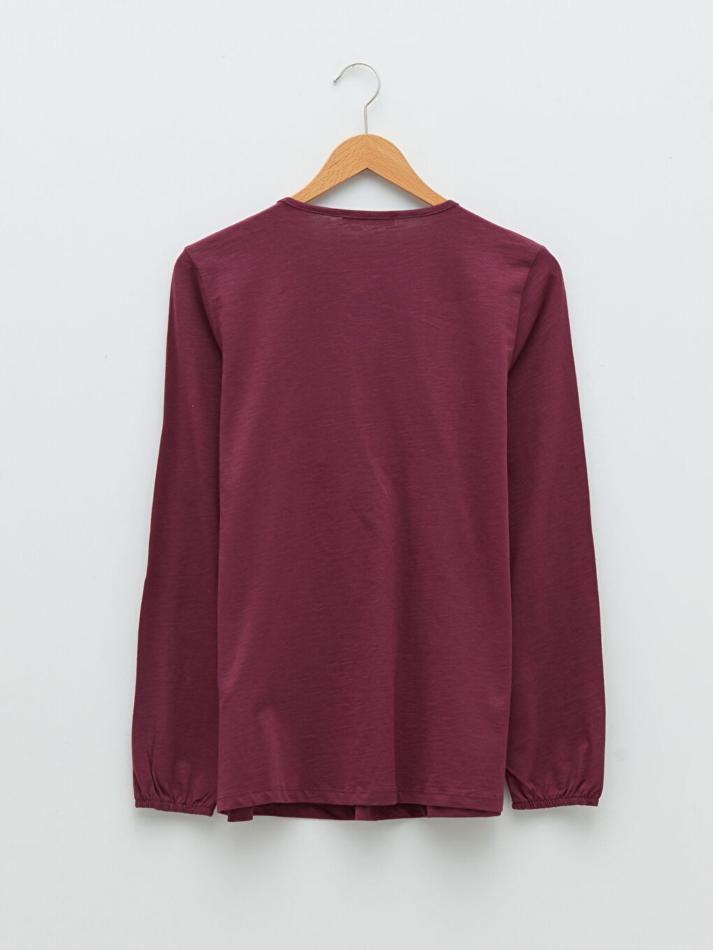 LCW Grace Tie Neck Embroidered Long Sleeve Women's Blouse -S25934Z8-HNN