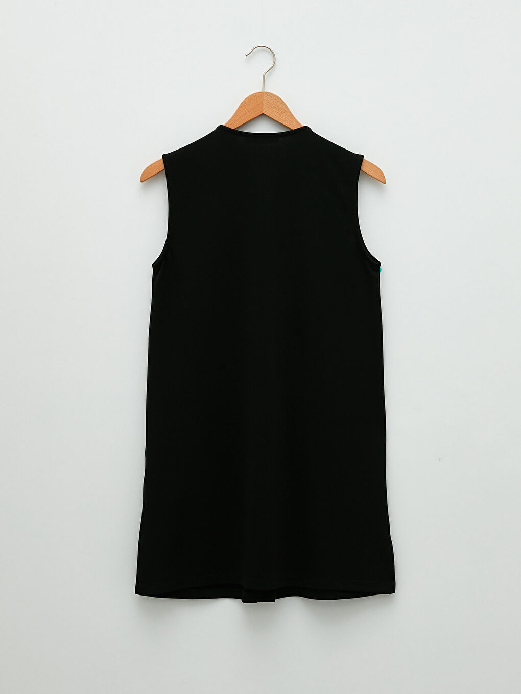 Women's V-Neck Plain Waistcoat-6