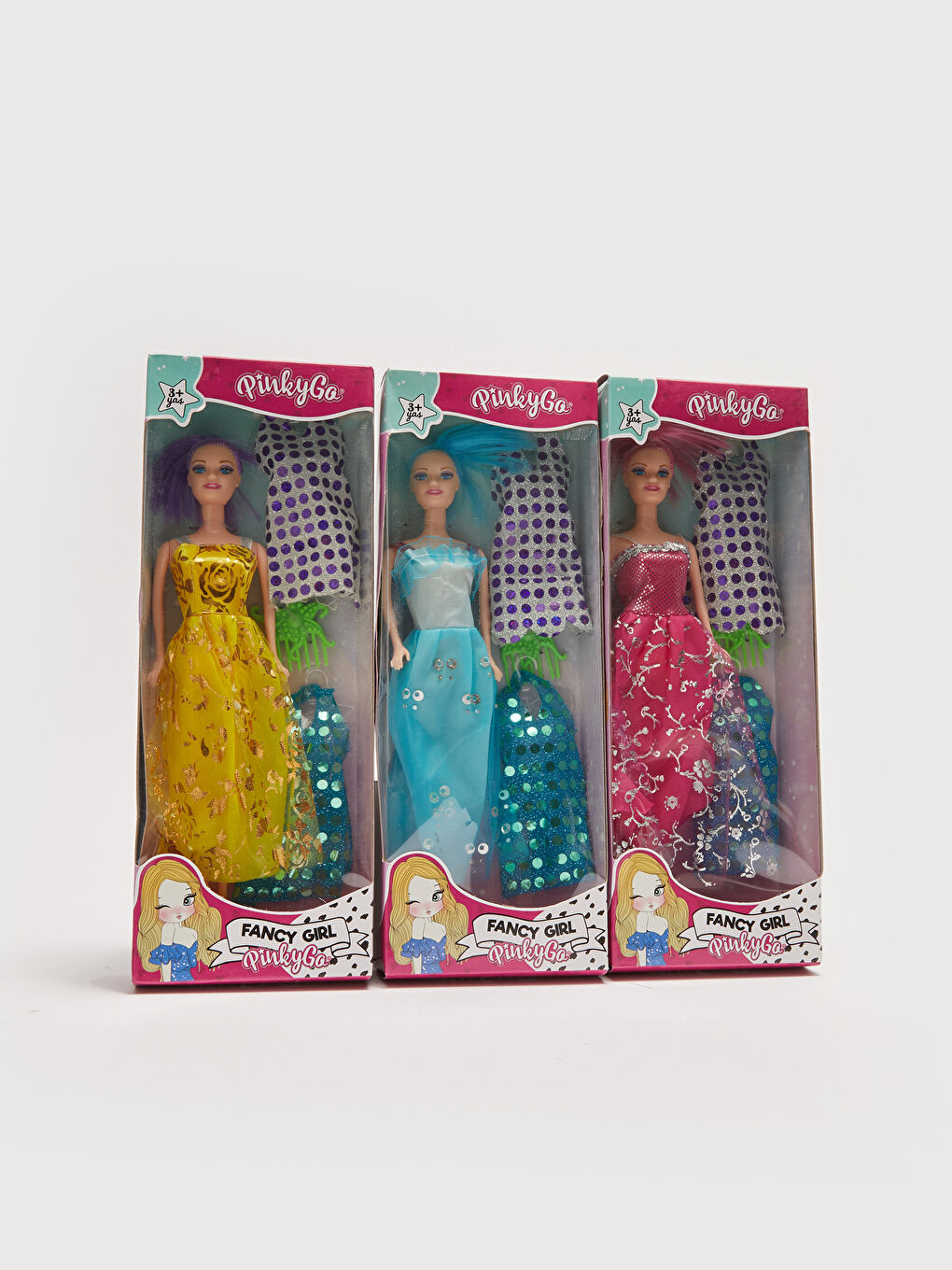 Pinky Go Doll in Spare Dress