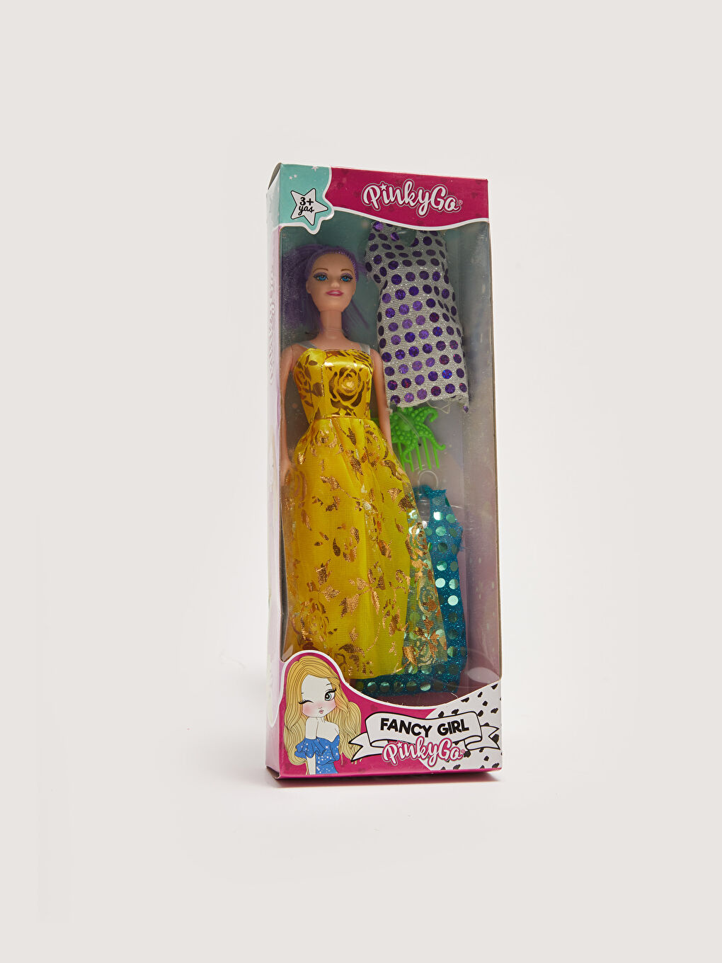 Pinky Go Doll in Spare Dress-2