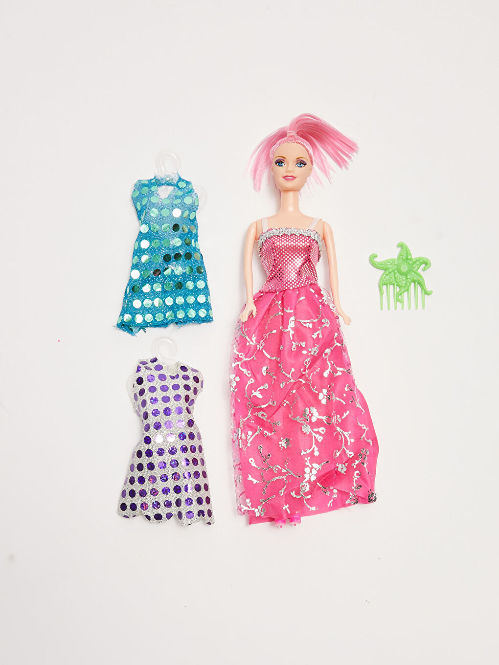 Pinky Go Doll in Spare Dress-4