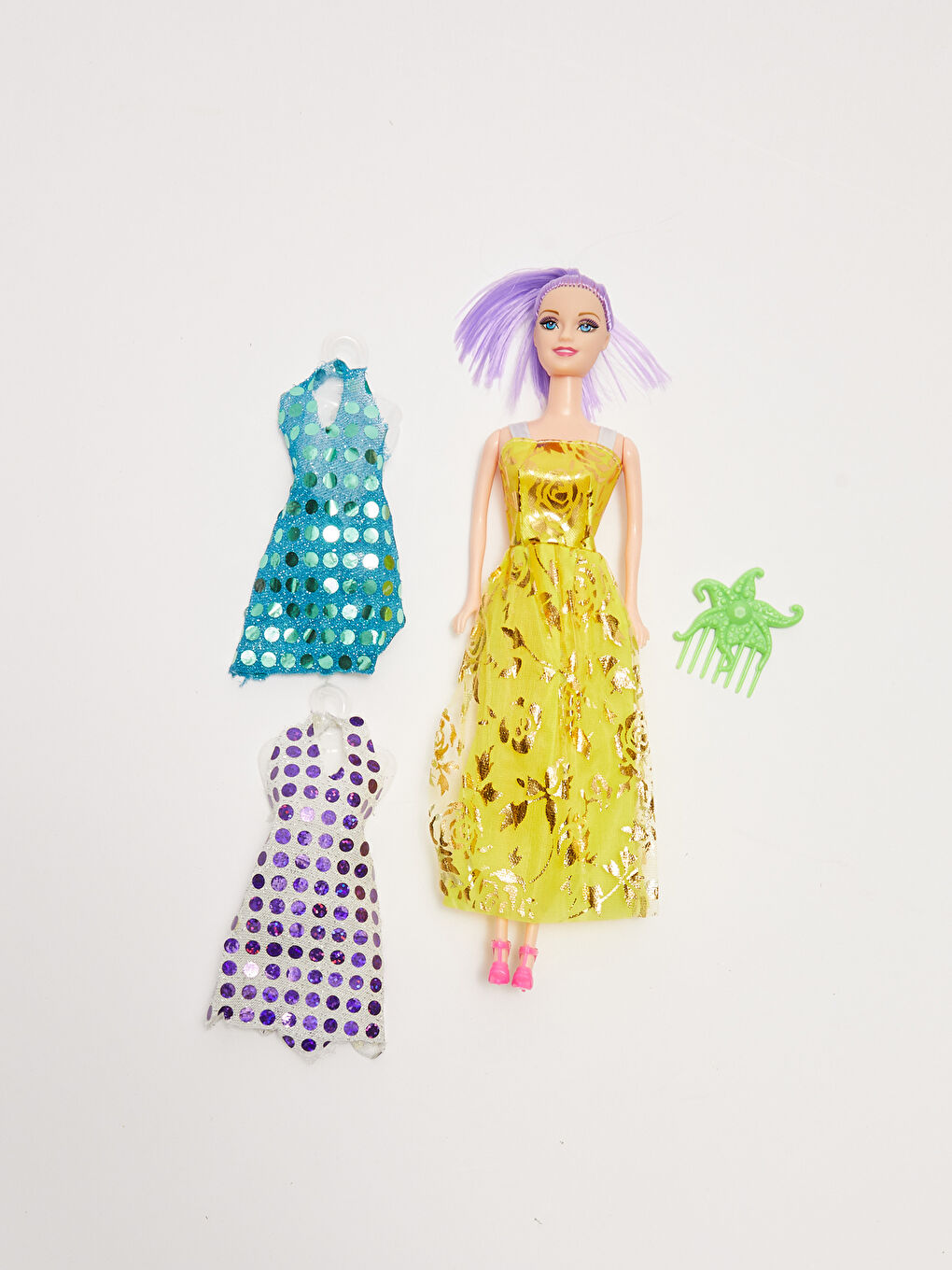 Pinky Go Doll in Spare Dress-6