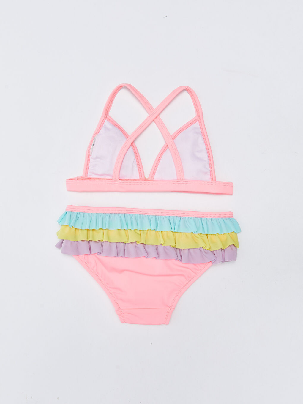 Baby Girl Bikini Set Made of Flexible Fabric, 2 Pieces -S25974Z1-QK8