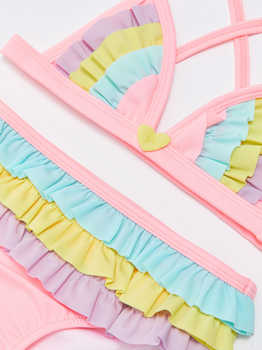 Baby Girl Bikini Set Made of Flexible Fabric, 2 Pieces -S25974Z1-QK8