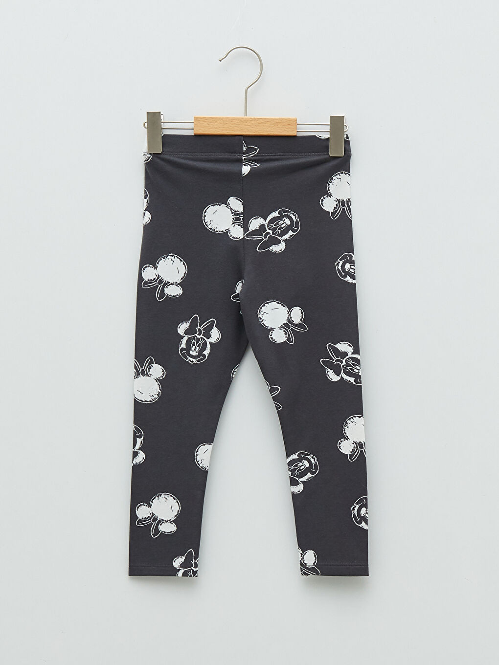 Elastic Waist Disney Printed Baby Girl Tights-1