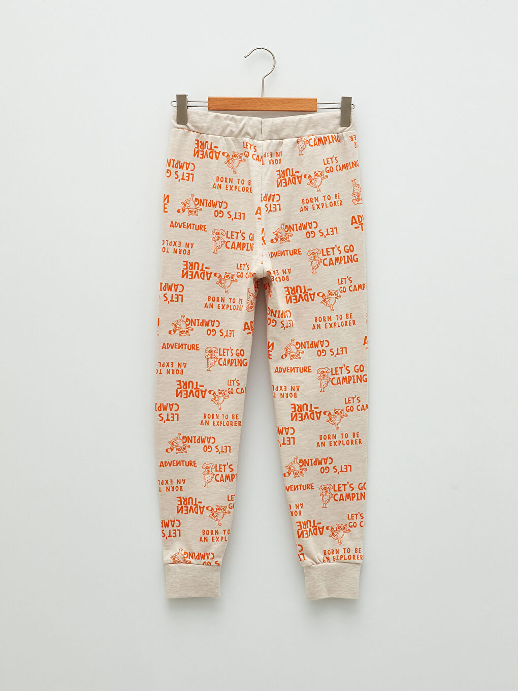 Elastic Waist Printed Boys' Jogger Sweatpants-1