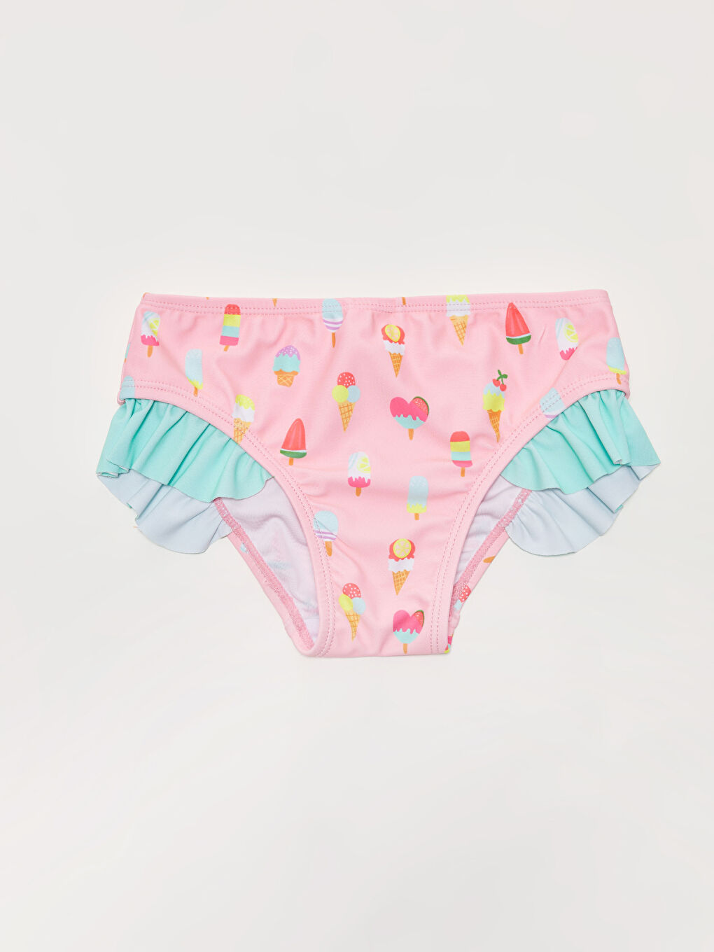 Elastic Waist Printed Baby Girl Bikini Bottom -S26054Z1-M8M