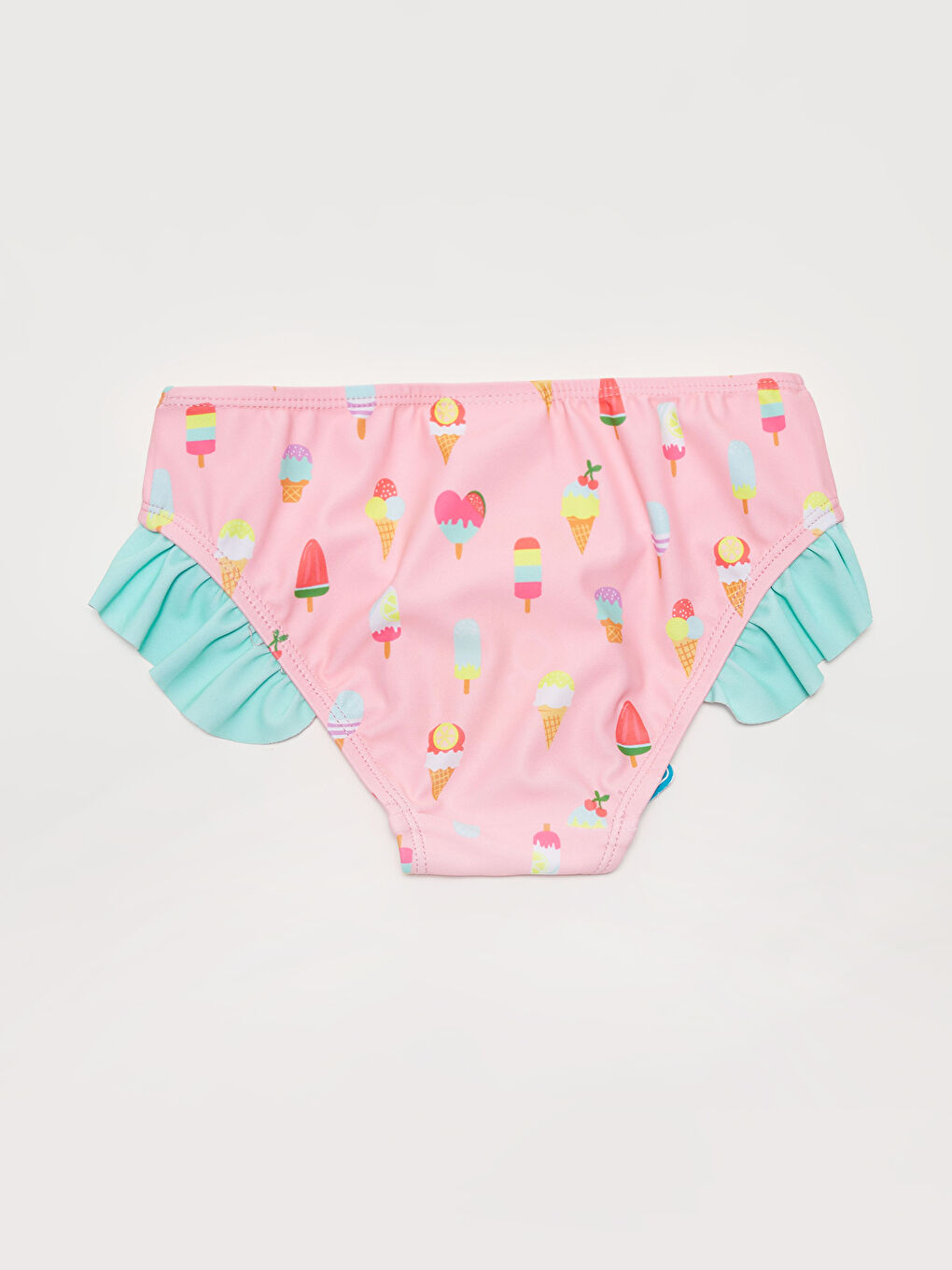 Elastic Waist Printed Baby Girl Bikini Bottom -S26054Z1-M8M