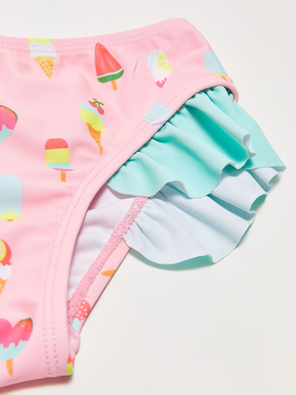 Elastic Waist Printed Baby Girl Bikini Bottom -S26054Z1-M8M