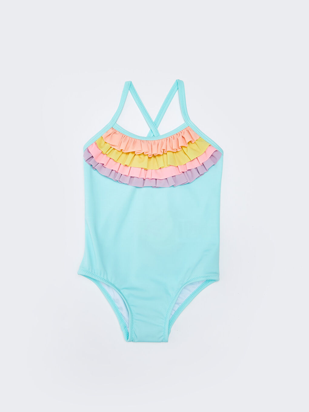 Flexible Fabric Baby Girl Swimsuit -S26067Z1-FZB
