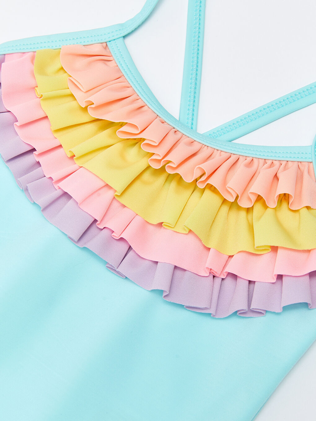 Flexible Fabric Baby Girl Swimsuit -S26067Z1-FZB