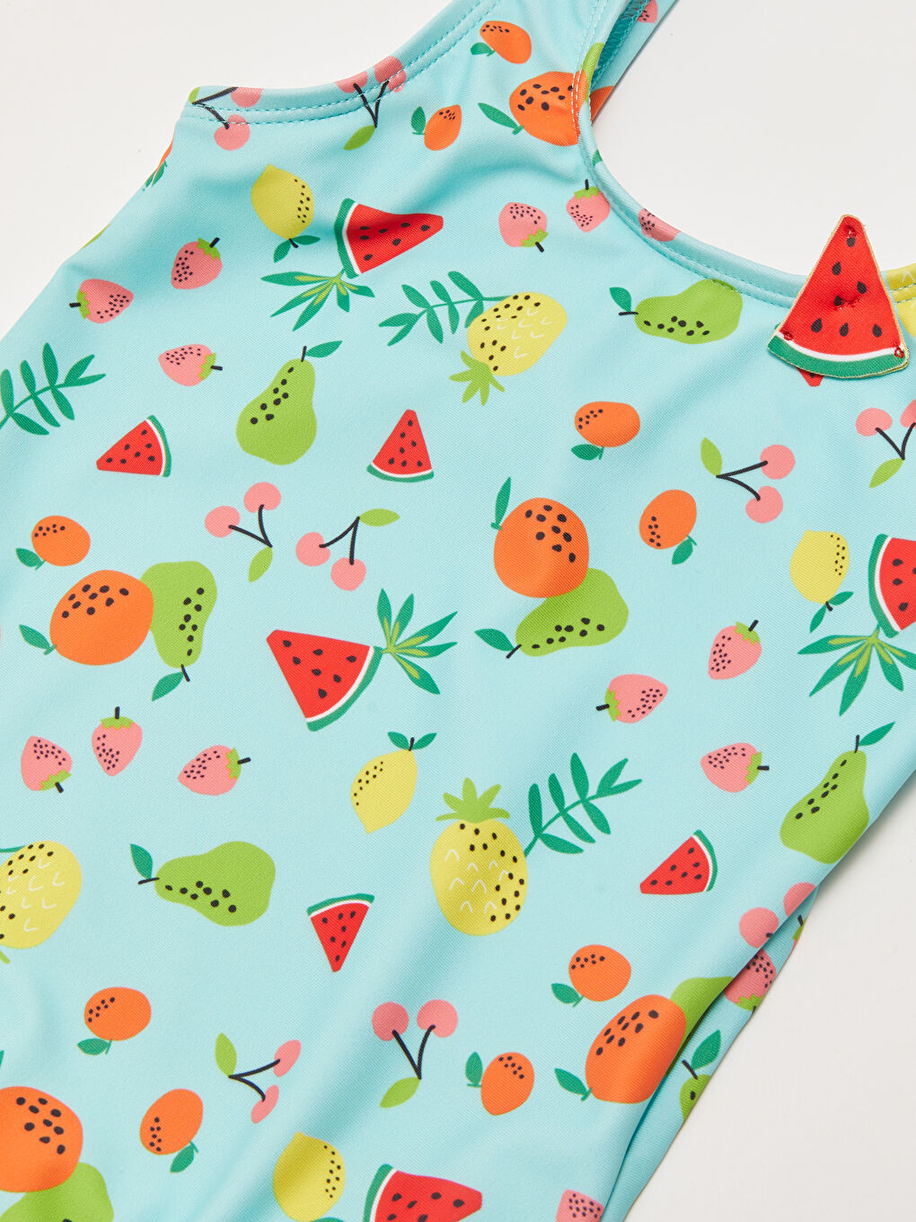 Printed Baby Girl Swimsuit With Flexible Fabric -S26078Z1-LRR