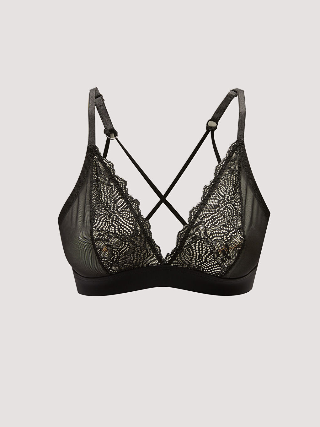 Brassière en dentelle sans armature et non rembourrée