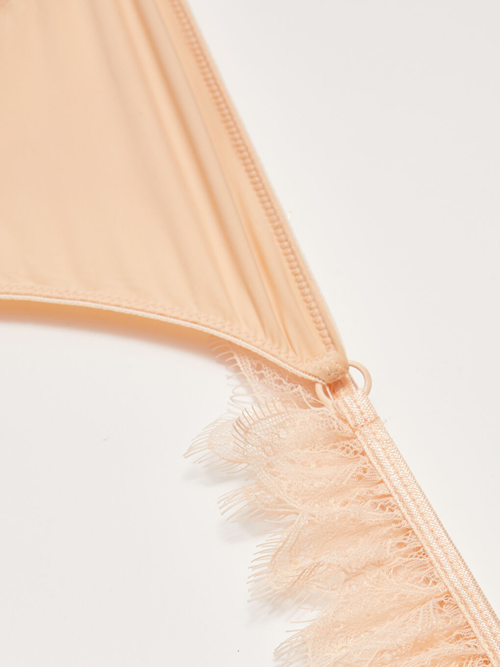 Pembe Dantel Fantezi Tanga Külot-2