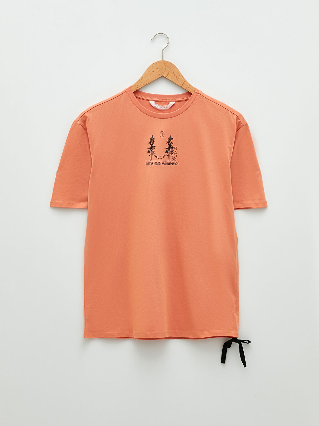 Crew Neck Printed Short Sleeve Cotton Women's Pajama Set-6