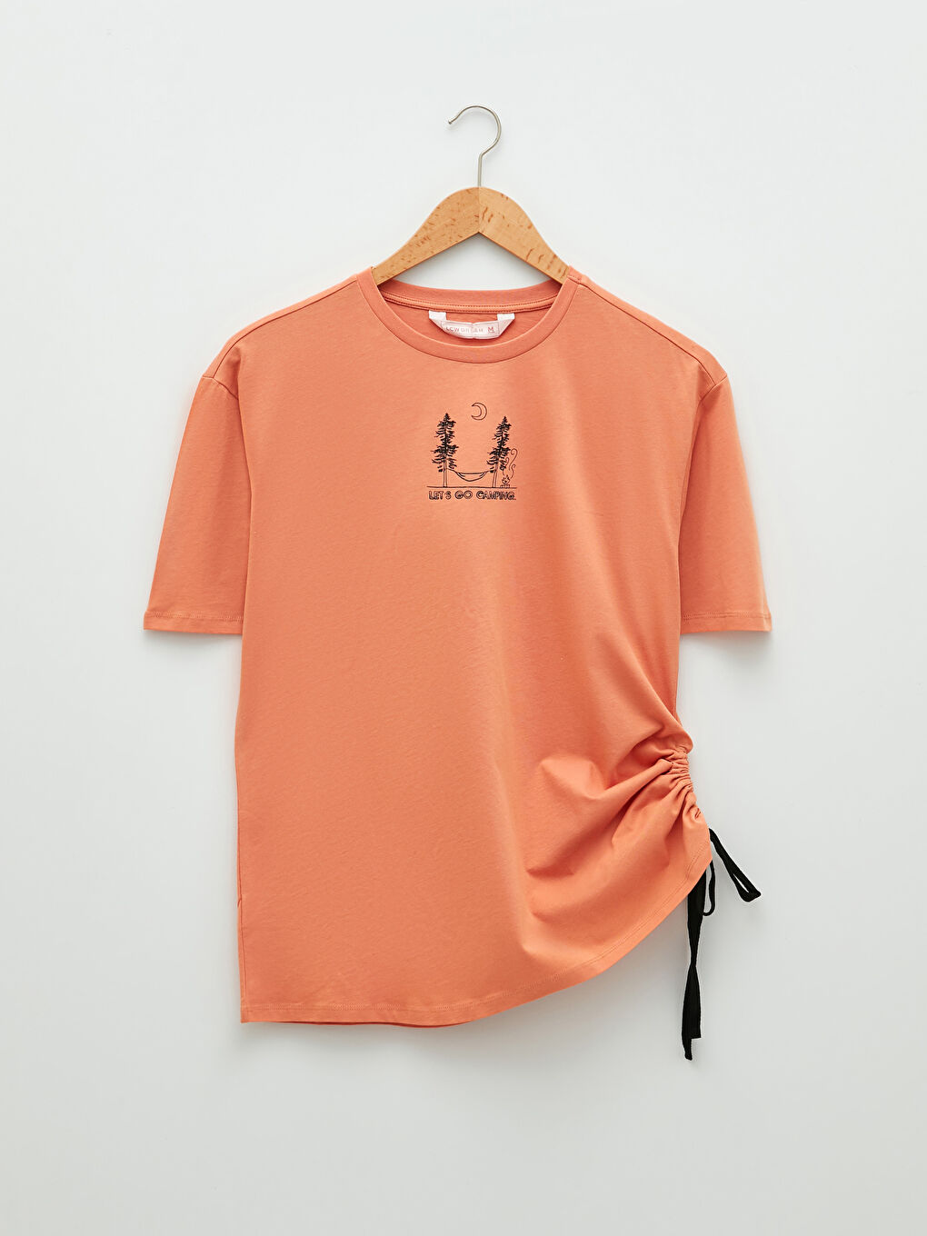 Crew Neck Printed Short Sleeve Cotton Women's Pajama Set-8